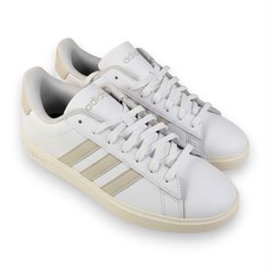 Adidas White and Cream Sneakers